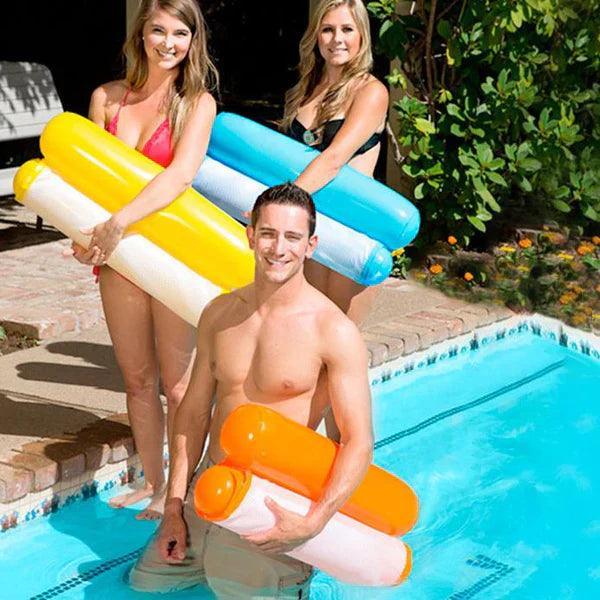 Boia de Piscina Rede Flutuante Verão 2023 - Compre 1 Leve 2 - Bluemart Brasil