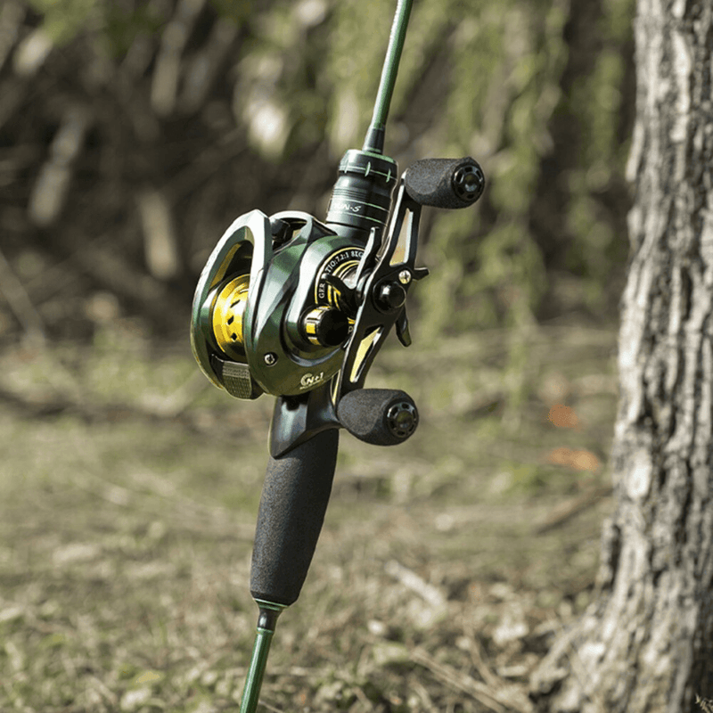 Carretilha de Pesca Anti Cabeleira 14 Rolamentos - Titan Pro - Bluemart Brasil