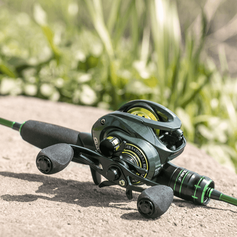 Carretilha de Pesca Anti Cabeleira 14 Rolamentos - Titan Pro - Bluemart Brasil