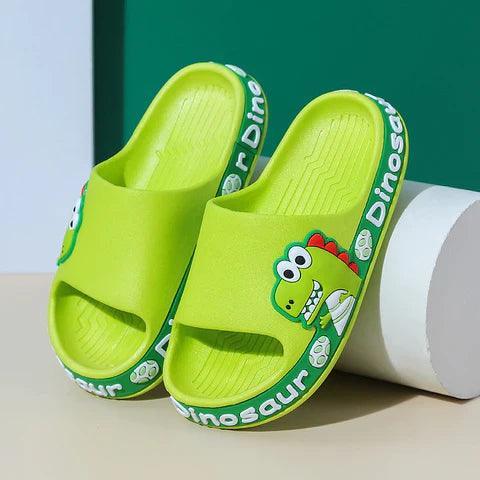 Chinelo Ortopédico Infantil Antiderrapante - Dino Crocks - Bluemart Brasil