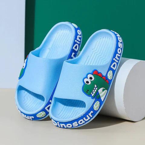 Chinelo Ortopédico Infantil Antiderrapante - Dino Crocks - Bluemart Brasil