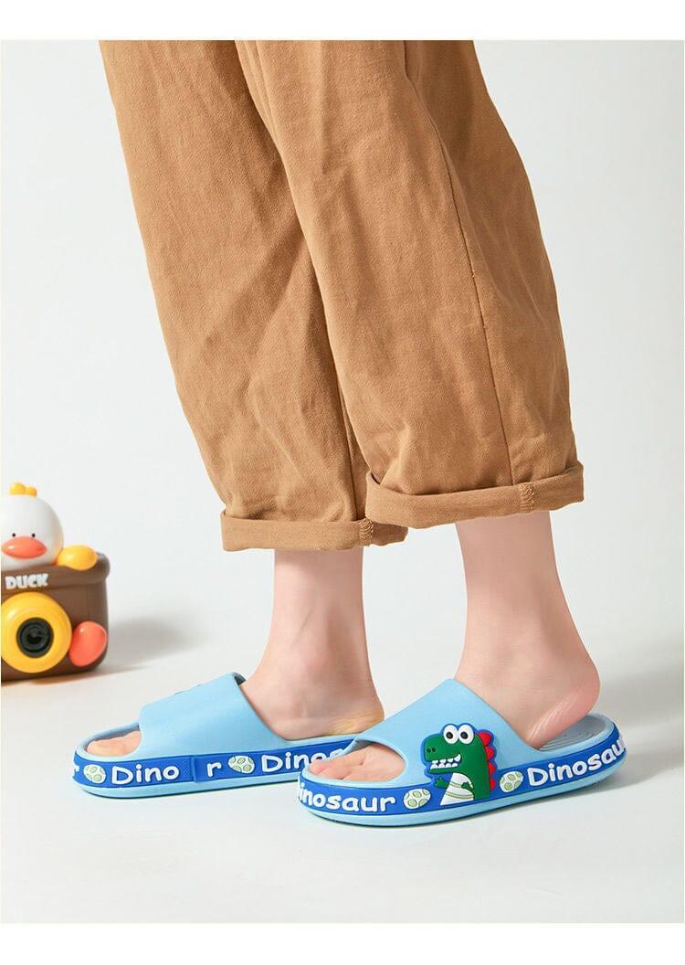 Chinelo Ortopédico Infantil Antiderrapante - Dino Crocks - Bluemart Brasil