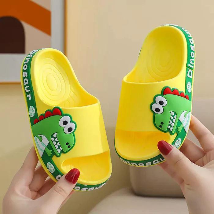 Chinelo Ortopédico Infantil Antiderrapante - Dino Crocks - Bluemart Brasil