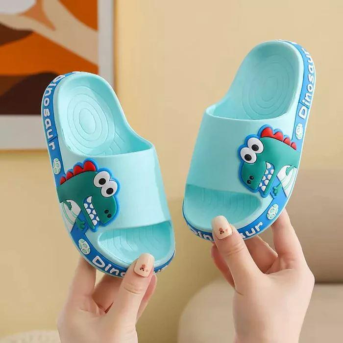 Chinelo Ortopédico Infantil Antiderrapante - Dino Crocks - Bluemart Brasil