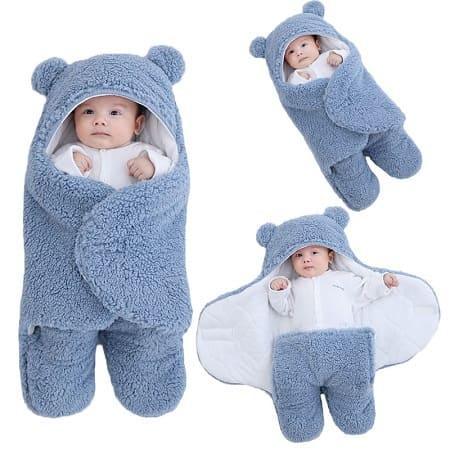 Cobertor de Ursinho para Bebe Dormir - Seguro e Confortável - Bluemart Brasil