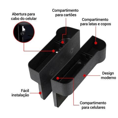 Organizador Compacto e Multifuncional para Carros - Bluemart Brasil